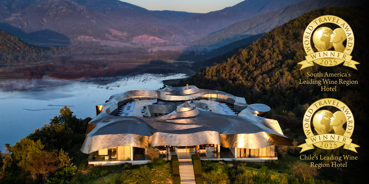 VIK CHILE ES CONSAGRADO POR TERCERA VEZ COMO “SOUTH AMERICA’S LEADING WINE REGION HOTEL” Y NUEVAMENTE COMO “CHILE’S LEADING WINE REGION HOTEL” EN LOS WORLD TRAVEL AWARDS 2025